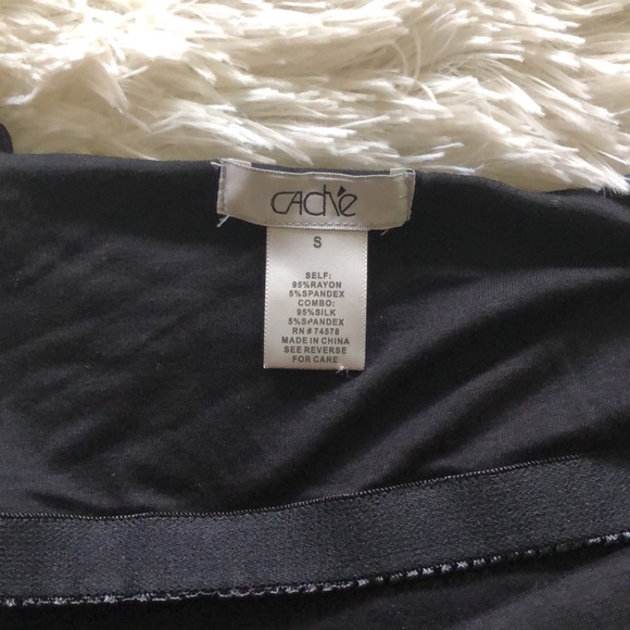 💐Cache Black Tank Top💐 - Picture 4 of 4